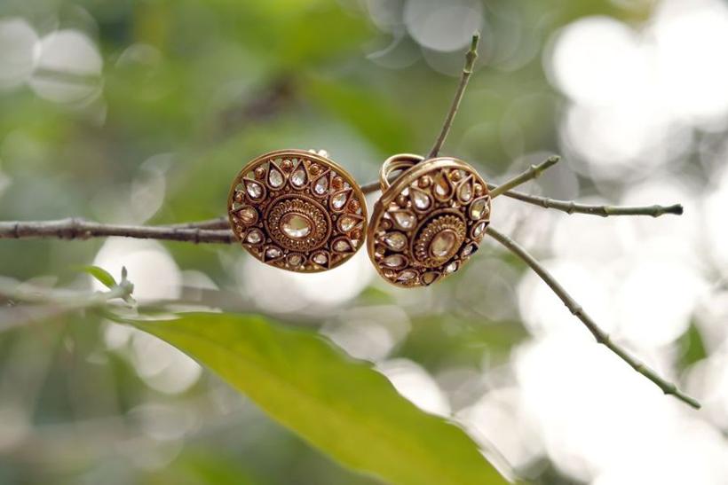 Antique Stud Earrings