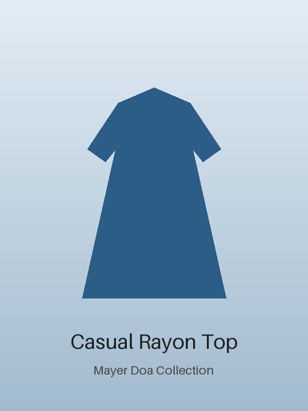 Casual Rayon Top