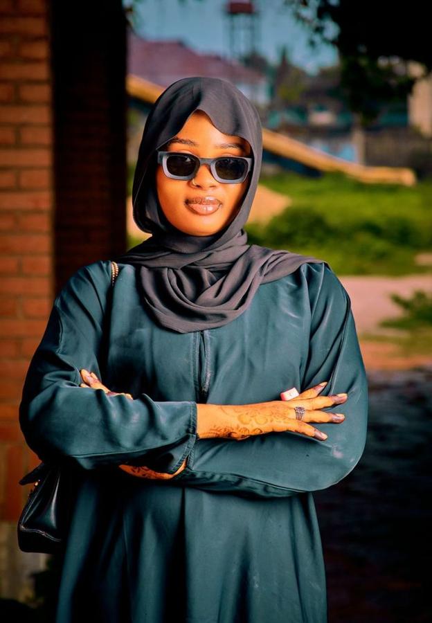 Charcoal Jersey Hijab