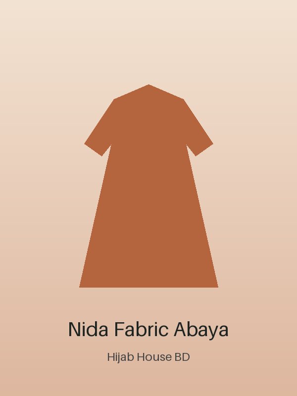 Classic Nida Fabric Abaya