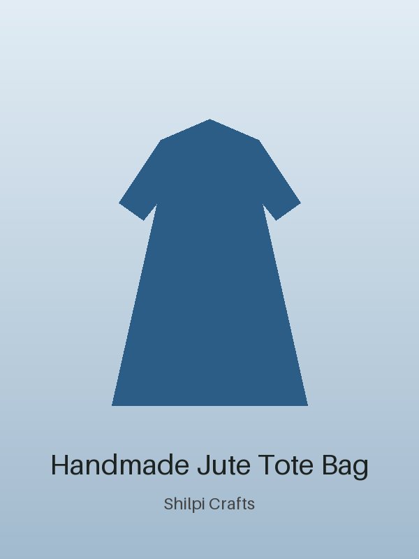 Designer Handmade Jute Tote Bag
