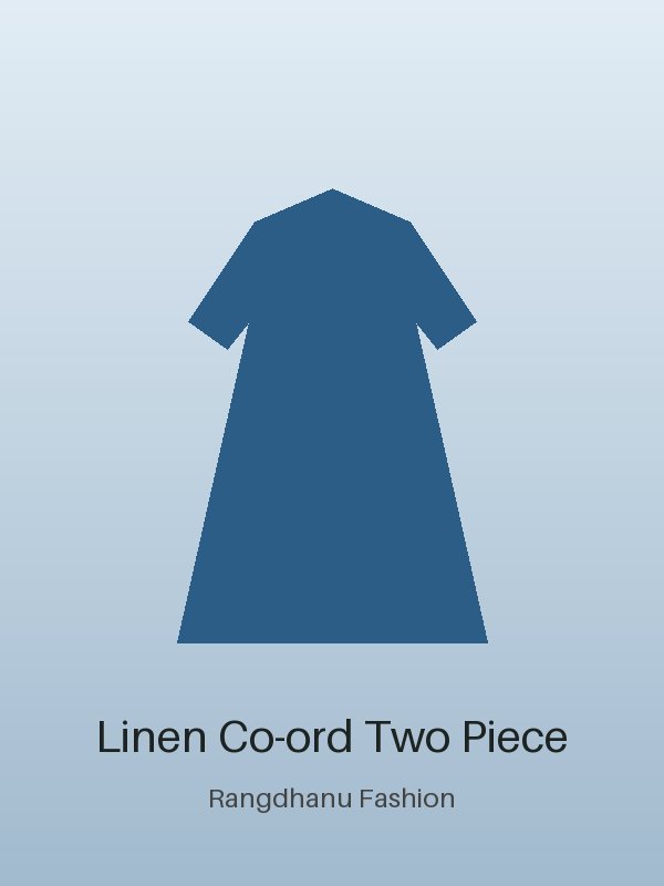 Eid Special Linen Co-ord Two Piece