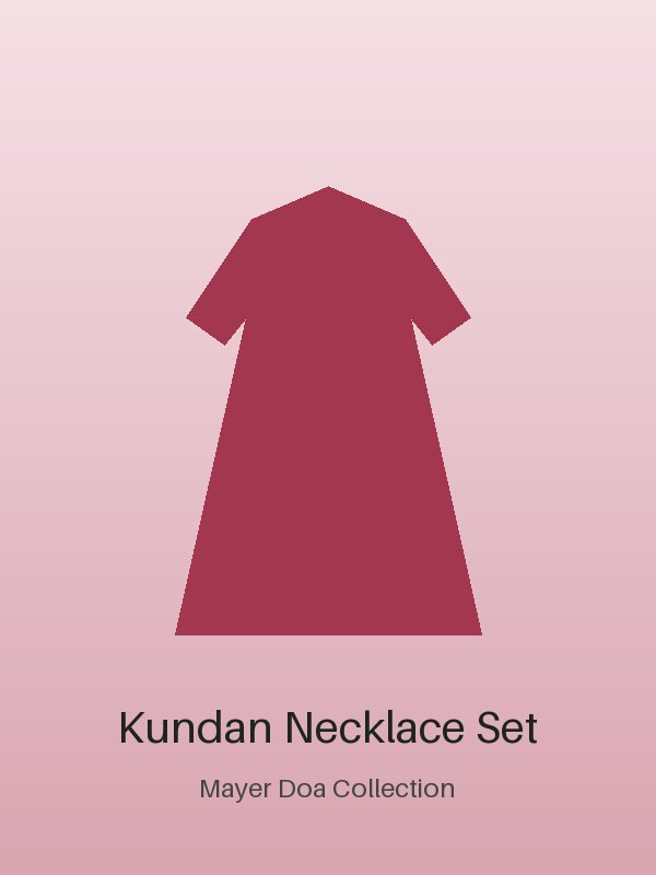 Elegant Kundan Necklace Set