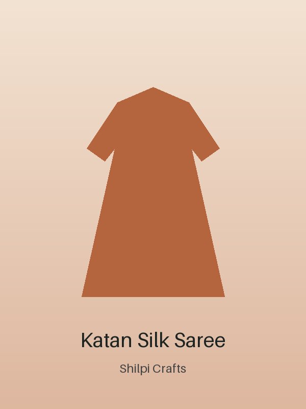 Handmade Katan Silk Saree