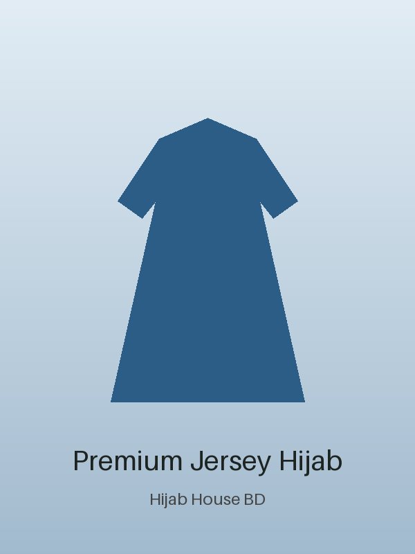 Handmade Premium Jersey Hijab