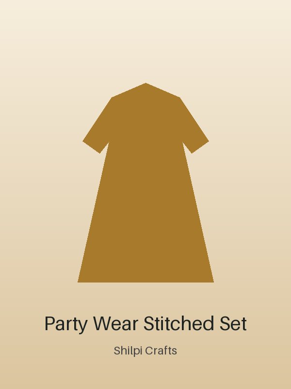 Premium Party Wear Stitched Set