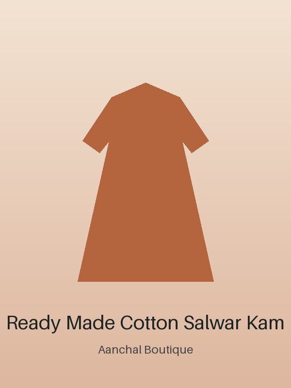 Ready Made Cotton Salwar Kameez