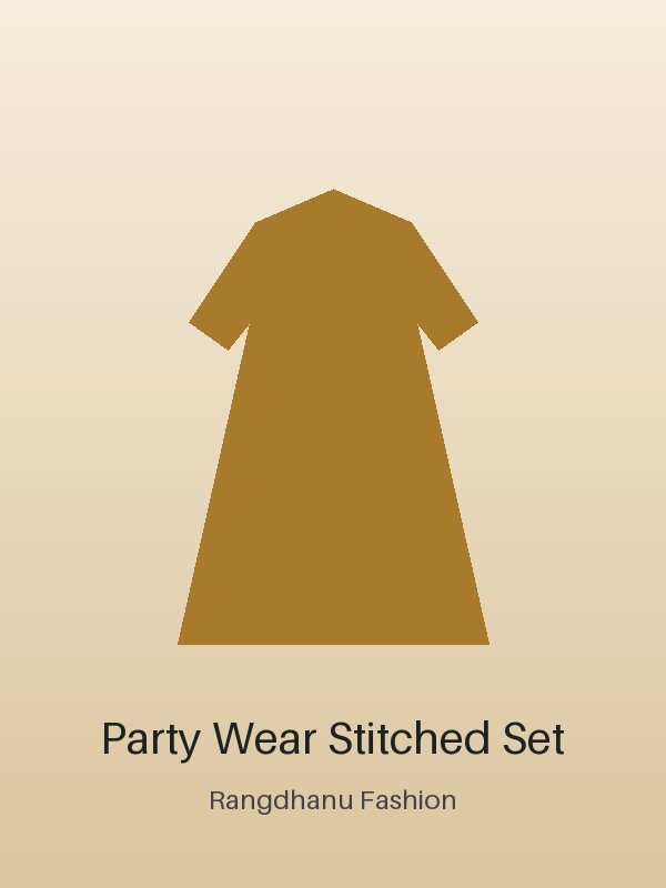 Summer Party Wear Stitched Set